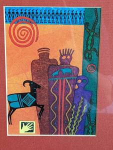lot 115 image: Pair of Framed Prints by Christina Nichols