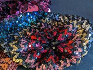 lot 238 image: Colorful Sequined Berets