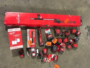 Lot of Mixed Assorted Milwaukee Tools and Hardware Various Models and Conditions  Customer Returns See Pictures