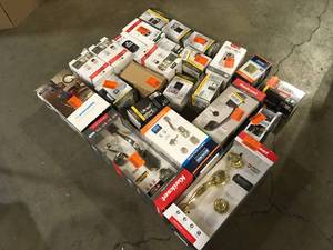 Lot of Mixed Door Knobs and Locks Various Models and Conditions Customer Returns See Pictures