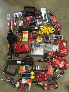 Huge Lot of Mixed Hand Tools and Hardware Various Models and Conditions  Customer Returns See Pictures