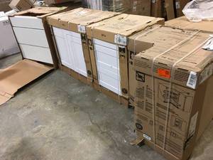 Lot of Kitchen Cabinets  Customer Returns See Pictures