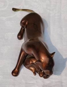 lot 45 image: Loet Limited Edition Bronze Lion & Cub Sculpture, 1072500