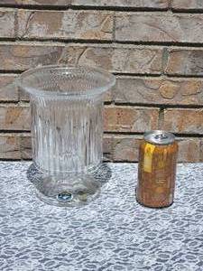 lot 136 image: Bohemian Czech Lead Crystal Pedestal Vase