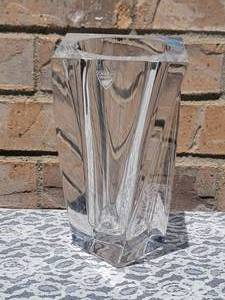lot 137 image: Orrefors Sweden Square Twisted Vase