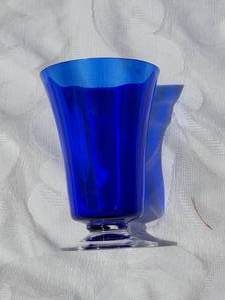 lot 88 image: Bohemian Cobalt Blue Ice Tea Tumblers  10