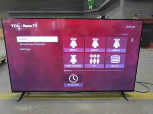 TCL 55 Class 4-Series 4K UHD HDR Smart Roku TV  55S455