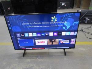 SAMSUNG 43-Inch Class Crystal 4K UHD AU8000 Series HDR, 3 HDMI Ports, Motion Xcelerator, Tap View, PC on TV, Q Symphony, Smart TV with Alexa Built-In (UN43AU8000FXZA, 2021 Model)
