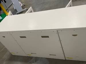 lot 92 image: White Credenza