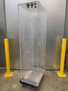 lot 129 image: 165 Gallon Acrylic Aquarium.