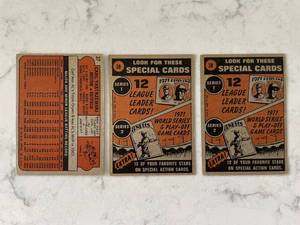 lot 153 image: Lot of 3 Carl Yastrzemski cards 1972 Topps # 37 Carl Yastrzemski Boston Red Sox (Baseball Card) 2 - 1972 Topps #38 Carl Yastrzemski IA Red Sox EX 401135 Kit Young Cards