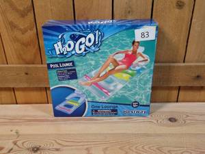 lot 83 image: Bestway H2O Go Pool Lounge