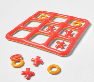 lot 154 image: Sun Squad Inflatable Pool Game Tic-Tac-Toe