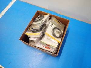 Misc box of combination locks&nbsp