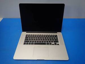 Apple&nbspMacBookPro10,1 A1398 &nbspINTEL(R) CORE(TM) I7-3720QM CPU  2.60GHZ  16GB DDR3 RAM  NO HD  15.4 screen with 2880 x 1800 HD resolution  No IOS  No charger