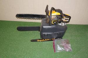 lot 3 image: Poulan Pro 20 Gas Chainsaw - 50cc with Case