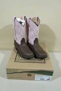 lot 79 image: Smoky Mountain Boots -Kids Size 1, PinkBrown