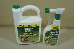 lot 111 image: Simple Green Outdoor Odor Eliminator -32 fl oz Bottle with 1 Gallon Refill
