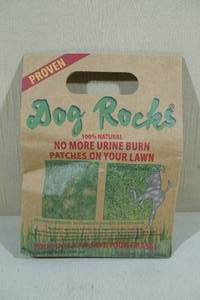 lot 112 image: Dog Rocks - No more urine burn patches on your lawn.