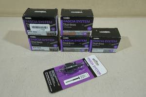 lot 129 image: 500 Fascia System Stainless Screws with Fascia Tool