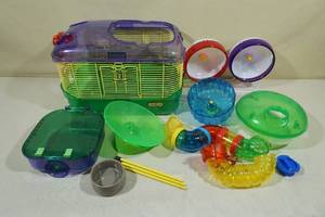 lot 164 image: Critter Trail Cage with Accessories