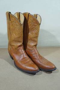 lot 172 image: Justin Leather Boots Style 2700 -Size 15 B
