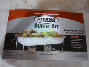 Sterno Buffet Kit