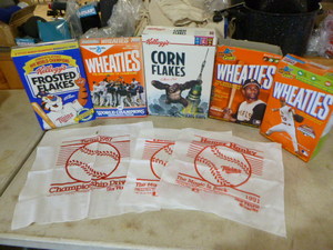 Cereal Box Collectibles and Home Hankies
