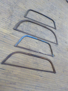 4 Vintage Hand Saws