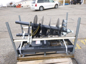 Hydraulic Post Hole Auger for Skidsteer