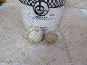 Bucket of Baseballs