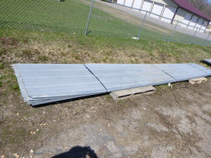 Sheets of Galvanized Tin