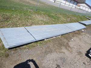 Sheets of Galvanized Tin