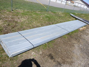 Sheets of Galvanized Tin