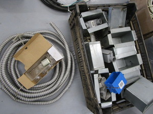 lot 127 image: Electrical with Flex Conduit