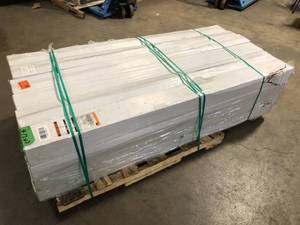 lot 6 image: Pallet of Java 38 in. T x 5.1 in. W Strand Woven Engineered Bamboo Flooring (25.8 sqftcase) by Home Decorators Collection (24 Boxes) Customer Returns See Pictures