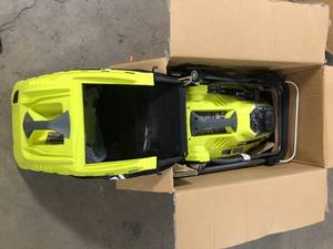 lot 24 image: 16 in. 13 Amp Corded Electric Walk Behind Push Mower by RYOBI   Customer Returns See Pictures