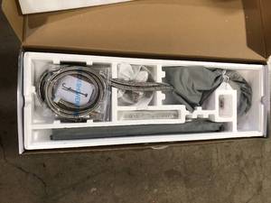 lot 29 image: Belanger Single-Handle Freestanding Tub Faucet with Hand Shower in Brushed Nickel by KEENEY     Customer Returns See Pictures