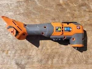 RIDGID 18V Brushless Cordless Oscillating Multi-Tool (Tool Only)