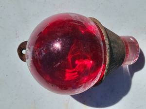 Vintage Fire Extinguisher w (Rare Wall holder)
