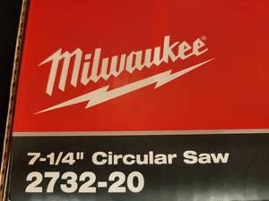 Milwaukee, Circular saw,Brand New in Box