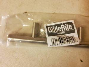 Chrome cabinet handles, new