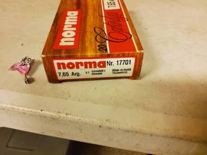 Norma 17701, 7.65ARG , 150 gr. Full box