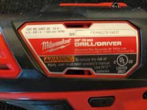 Milwaukee 38 Drill Driver (Brand New)
