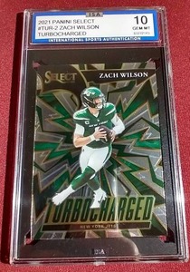2021 Select Zach Wilson Rookie Card - ISA 10