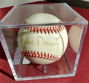 Dave Dravecky Signed OML Baseball