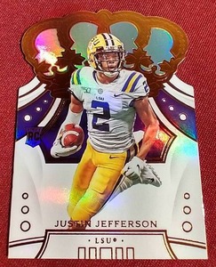 2020 Chronicles Die-Cut Justin Jefferson Rookie Card