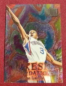 1996-97 Metal Allen Iverson Rookie Insert Card
