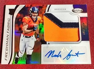 2019 Certified Noah Fant Rookie Patch Auto - #d499