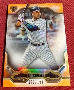Topps Triple Threads Derek Jeter Card - #d199